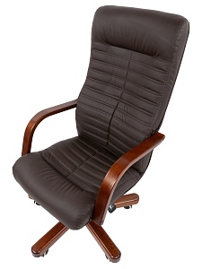 Офисное кресло CHAIRMAN 480WD, экокожа,  коричневый N